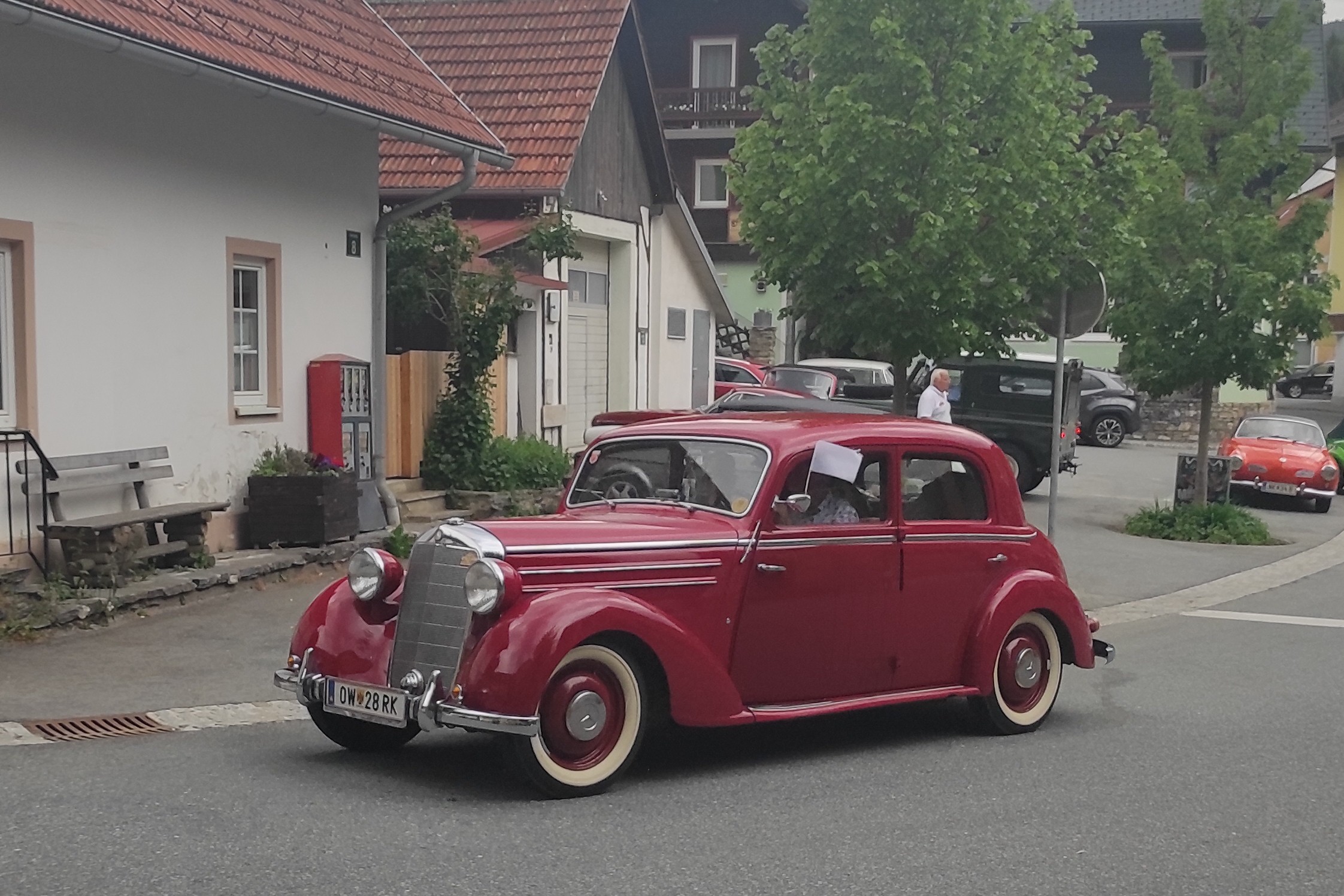 Gedenkfahrt für den Clubobmann Erwin Piber